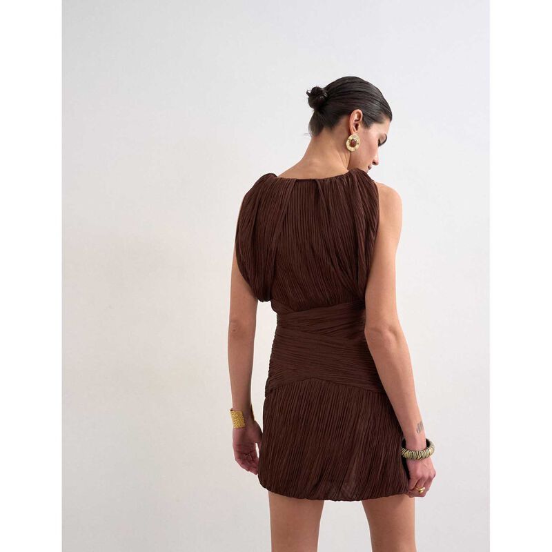 TOPSHOP Svea SS Drape Mini Dress image number 1